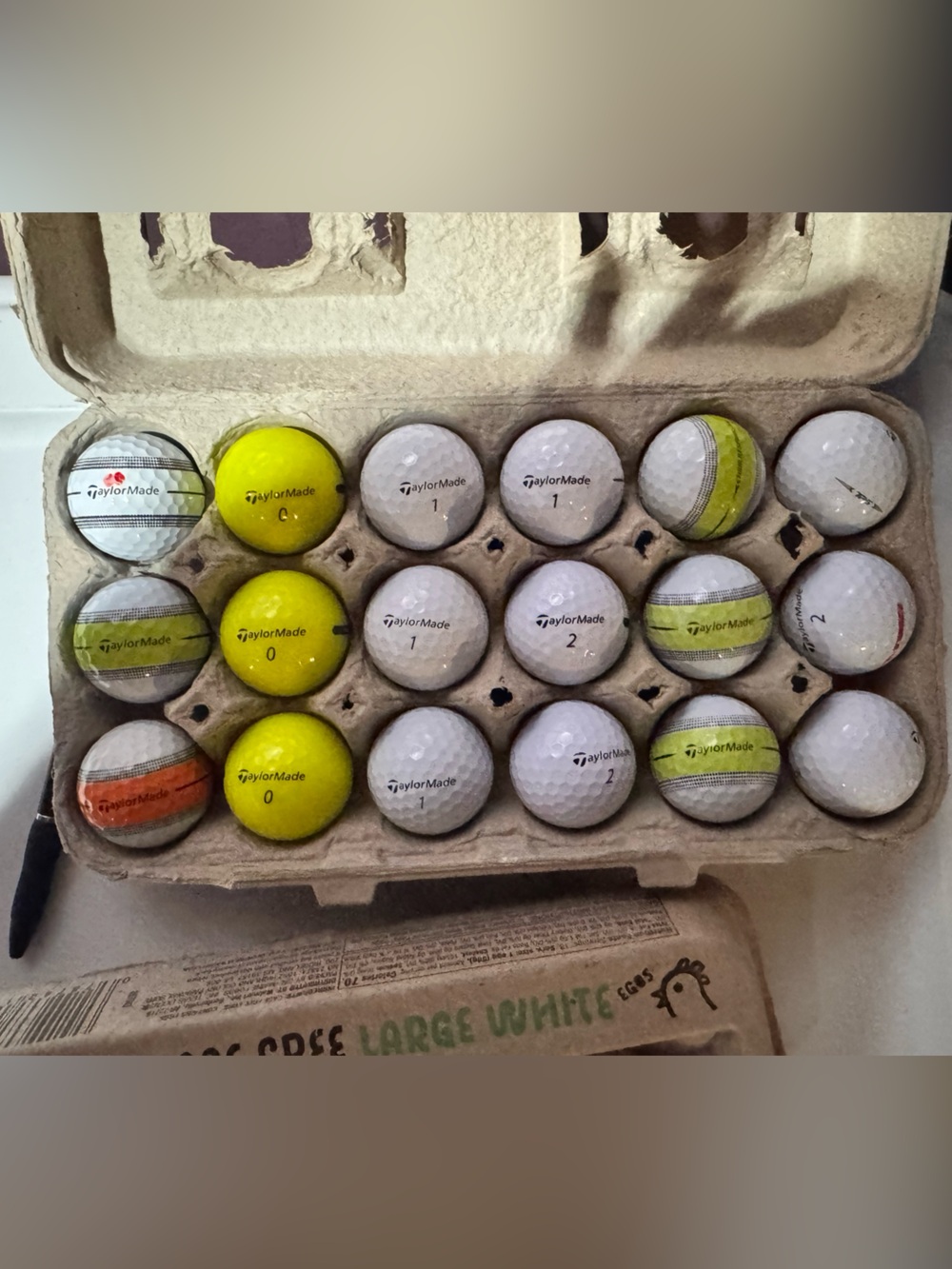 Taylor Made Golf Balls - 18 Balls